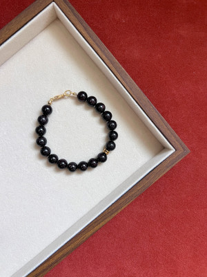 GARNET BRACELET FOR MAN 
