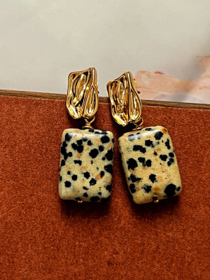 DALMATIAN EARRINGS 
